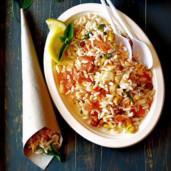 Quick Masala Murmura - Recipe photo by Anu@MyGingerGarlicKitchen