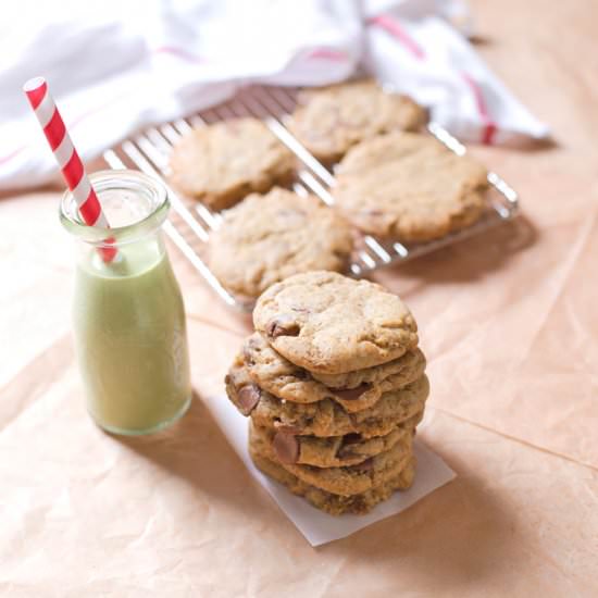 Salty Chocolate Chip Cookies - Recipe photo by elsbro