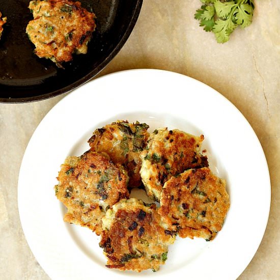 Flattened Rice Patty - Recipe photo by Maniche