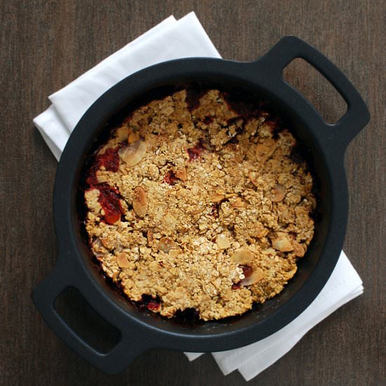 Red Fruit Oat Crumble - Recipe photo by akane86