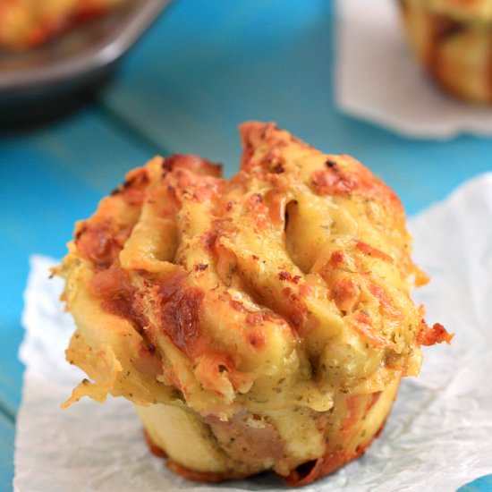 Pizza Pull-Apart Bread - Recipe photo by mybarecupboard