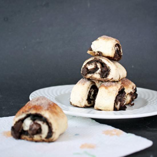 Chocolate Cinnamon Rugelach - Recipe photo by June Burns