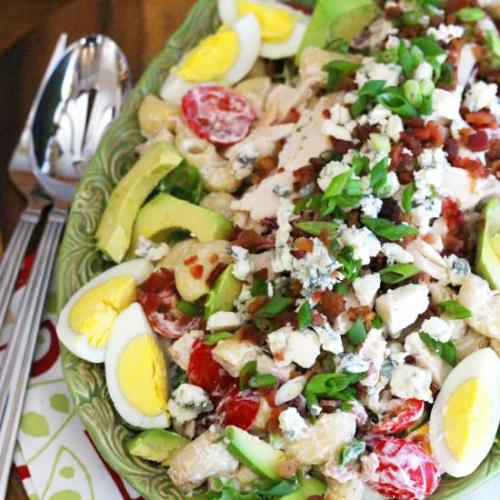 Cobb Macaroni Salad - Recipe photo by Melissassouthernstylekitchen
