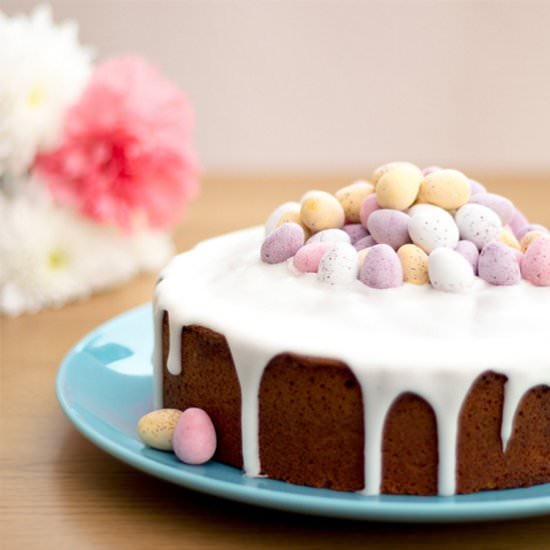 Lemon Drizzle Easter Cake - Recipe photo by KitchenMason