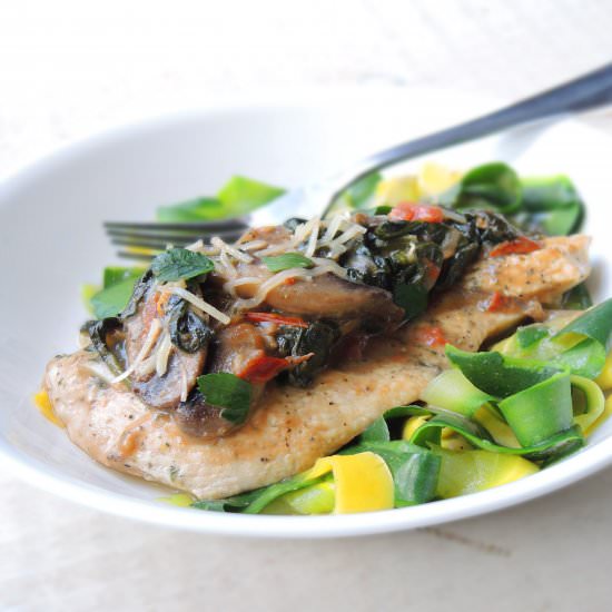 Skinny Tuscan Chicken - Recipe photo by Cooking Creation