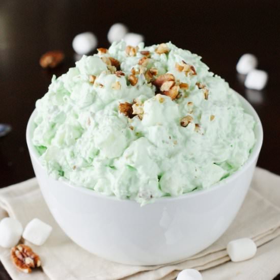 Pistachio Watergate Salad - Recipe photo by thekitchenismyplayground