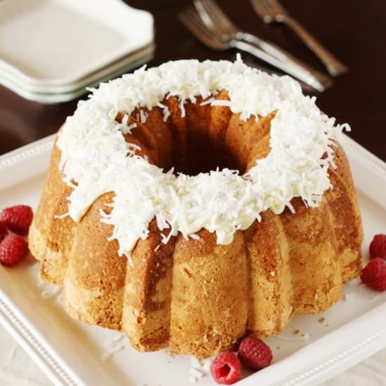 Coconut Pound Cake - Recipe photo by thekitchenismyplayground