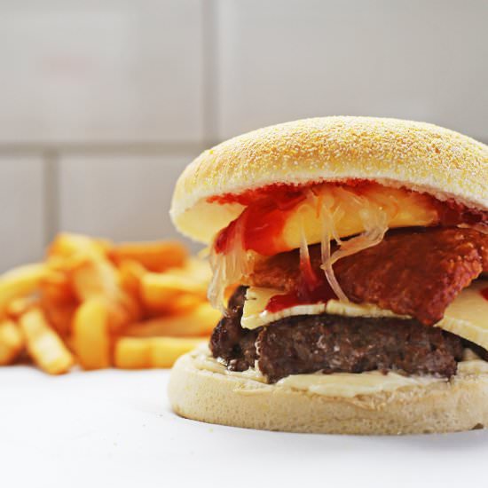 Ultimate Pinoy Burger - Recipe photo by rsmacaalay