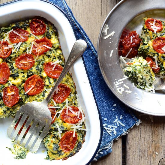 Spinach and ricotta pie - Recipe photo by Bibbyskitchenat36