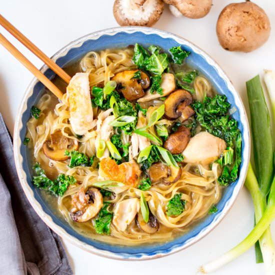Chicken Noodle Soup - Recipe photo by KitchenSanctuary