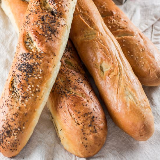 Homemade French Baguettes - Recipe photo by Oliviascuisine