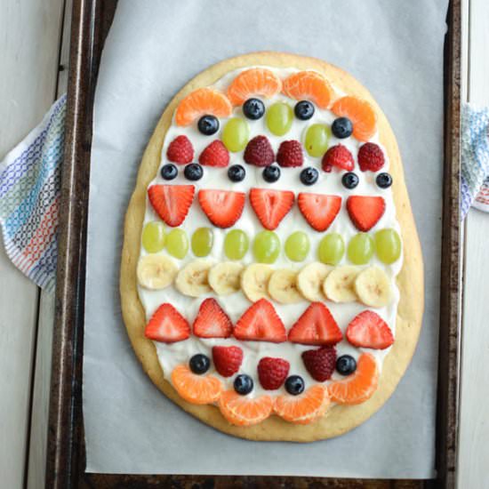 Greek Yogurt Fruit Pizza - Recipe photo by SprinkledWithJules