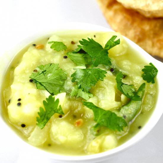 South Indian Potato Masala - Recipe photo by Antonet