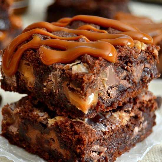 Dulce de Leche Chocolate Bars - Recipe photo by thedomesticrebel