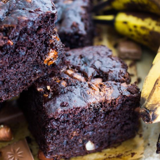 Banana Chocolate Cake - Recipe photo by two.purple.figs