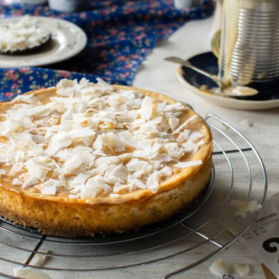 Cheesecake Dolce de Leche - Recipe photo by trawka cytrynowa