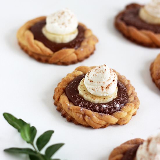 Mini Banoffe Pie - Recipe photo by Tosia