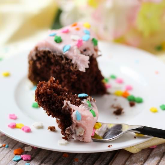 Gluten-Free Chocolate Cake - Recipe photo by stephinthyme