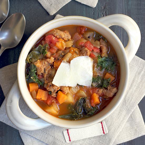Hearty Tuscan Soup - Recipe photo by twoofakindcooks