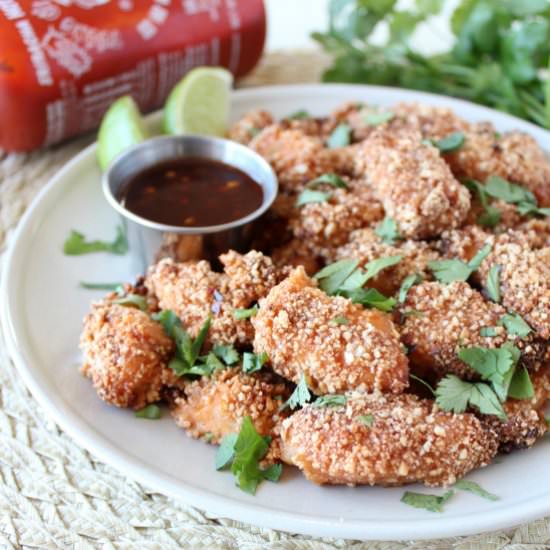 Thai Cashew Chicken Bites - Recipe photo by Whitney Bond