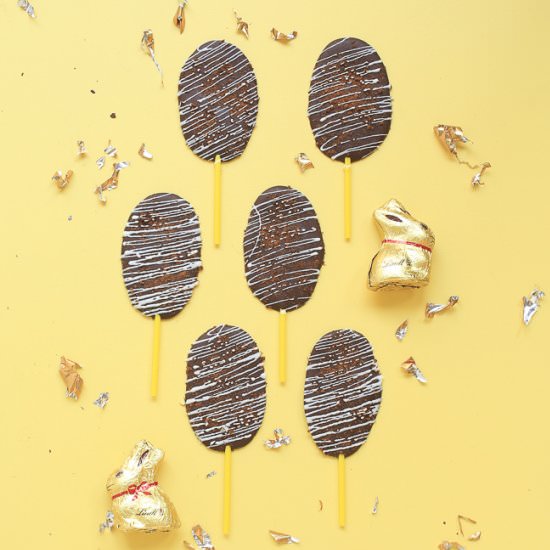 Milk Chocolate and Milo Easter pops - Recipe photo by THE KAWAII KITCHEN