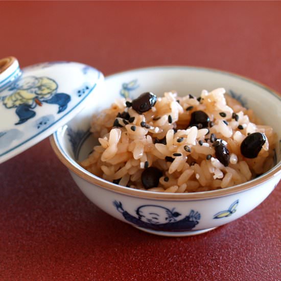 Osekihan (Azuki Red Bean Rice) - Recipe photo by ochikeron