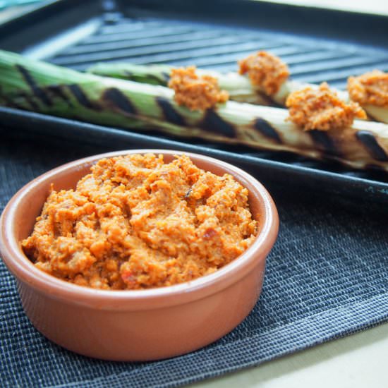 Romesco sauce - Recipe photo by carolinescooking