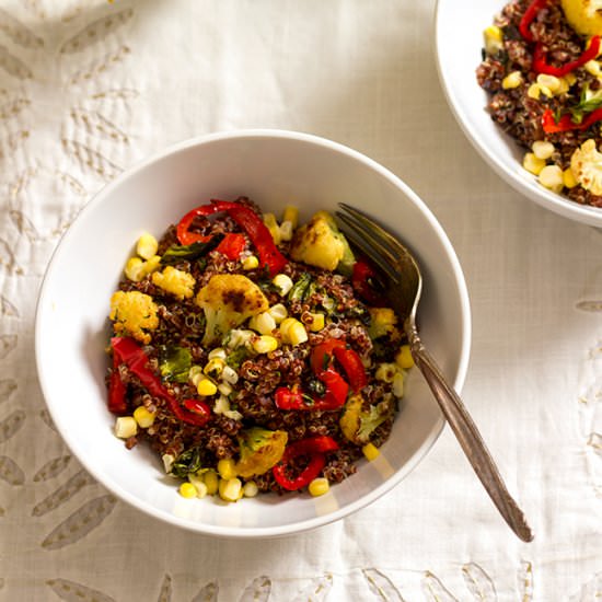 Warm Quinoa Salad - Recipe photo by lublyou