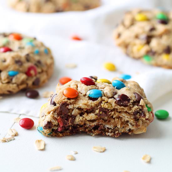 Monster Cookies - Recipe photo by lovegrowswild