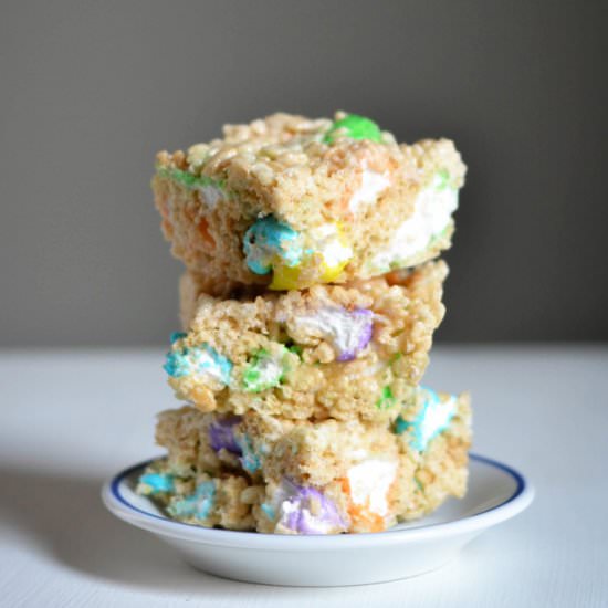 Marshmallow Peeps Rice Krispies - Recipe photo by Frommetovuu