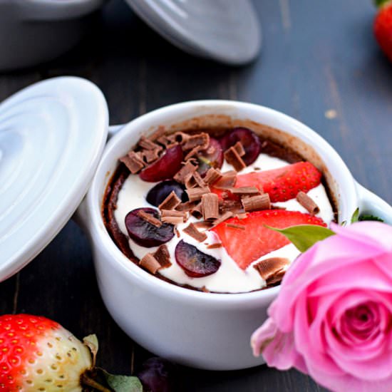 Chocolate Pots De Creme - Recipe photo by Anu@MyGingerGarlicKitchen