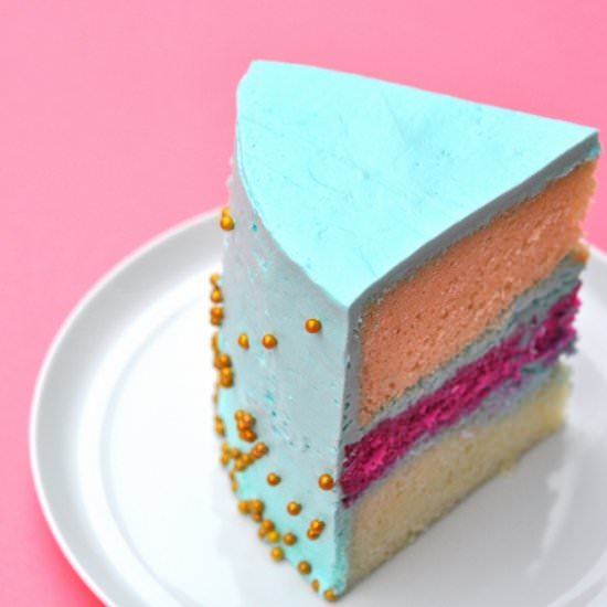 Colorful Easter Cake - Recipe photo by proper