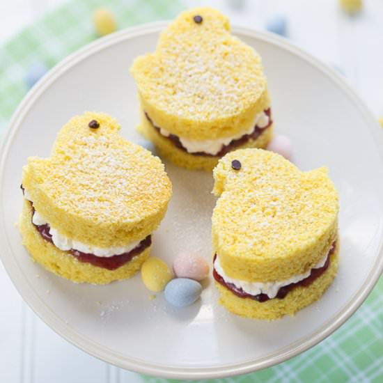 Victoria Sponge Peeps - Recipe photo by Stasty