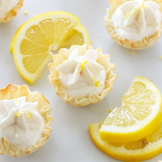 Mini Lemon Cream Pies - Recipe photo by Recipe Runner