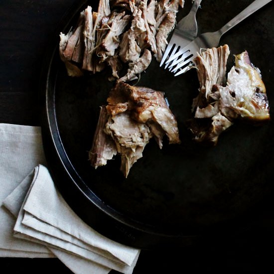 Malt and Cider Braised Shoulder - Recipe photo by Cocoetcocoa