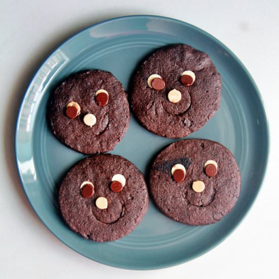 Kinako Dark Chocolate Sugar Cookies - Recipe photo by wildreverie_byamanda