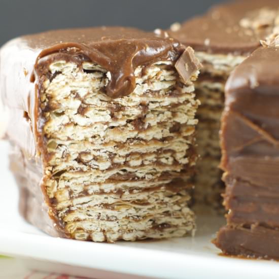 Icebox Matzo Cake - Recipe photo by tiffanybendayan