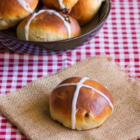 Hot Cross Buns - Recipe photo by Palaharam