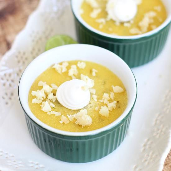 Key Lime Pots de Creme - Recipe photo by thegoldlininggirl
