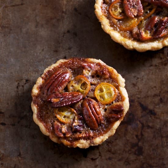 Pecan Kumquat Tarts - Recipe photo by gourmandistan