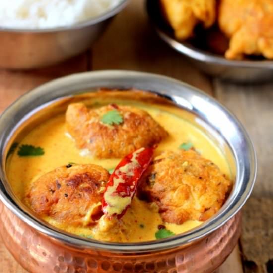 Punjabi Kadhi Pakora - Recipe photo by Thangalakshmi