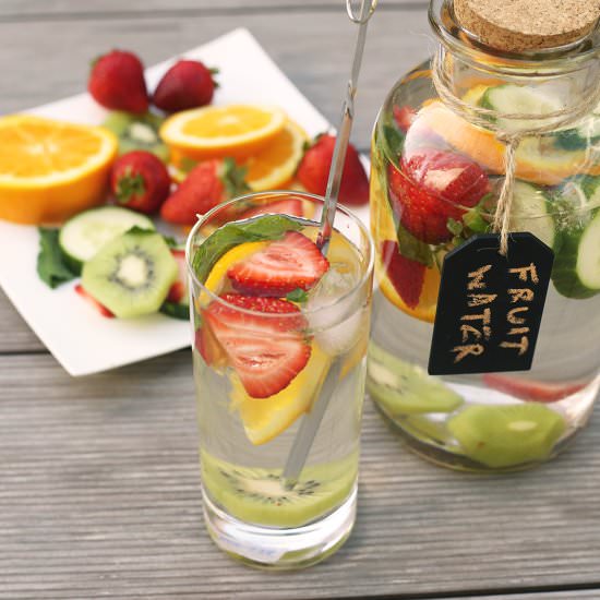 Flavored Fruit Water - Recipe photo by mywifemakes