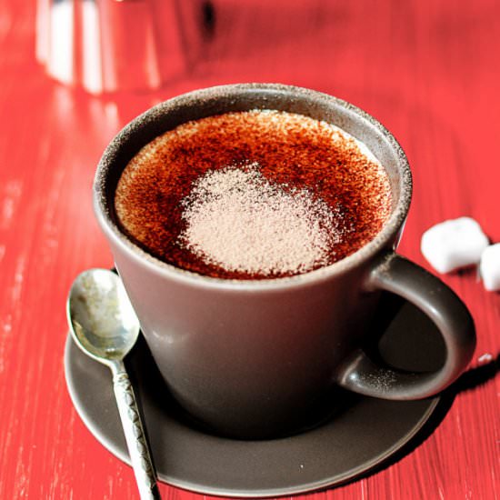 Indian Spiced Coffee - Recipe photo by Anu@MyGingerGarlicKitchen