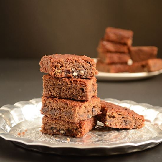 Ripe Banana Brownies - Recipe photo by currytrail