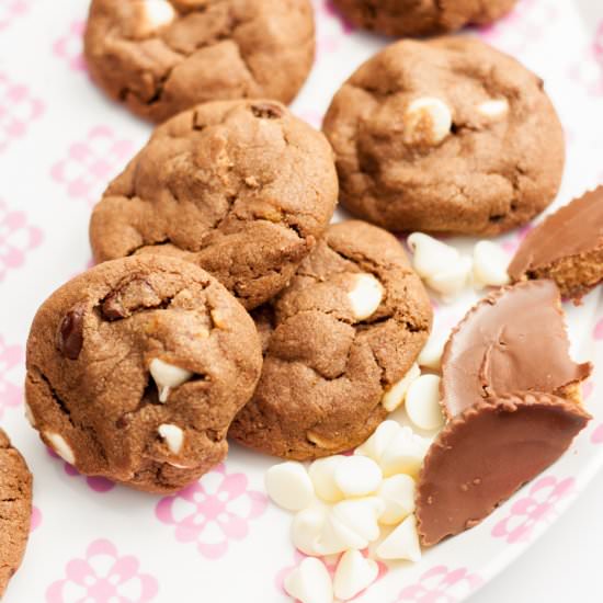 WC Reese’s Peanut Butter Cup Cookie - Recipe photo by platingpixels