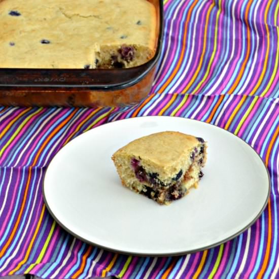 Gluten Free Blueberry Hazelnut Cake - Recipe photo by Hezzi-D