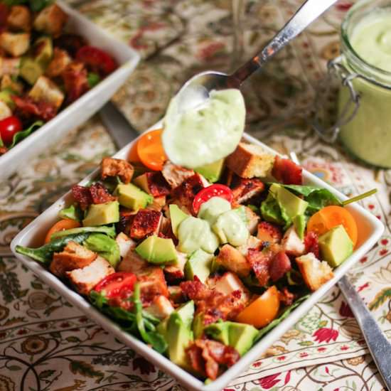 Grilled Chicken Club Salad - Recipe photo by beyondmeresustenance