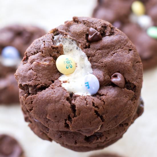 Rocky Road Cookies - Recipe photo by a latte food