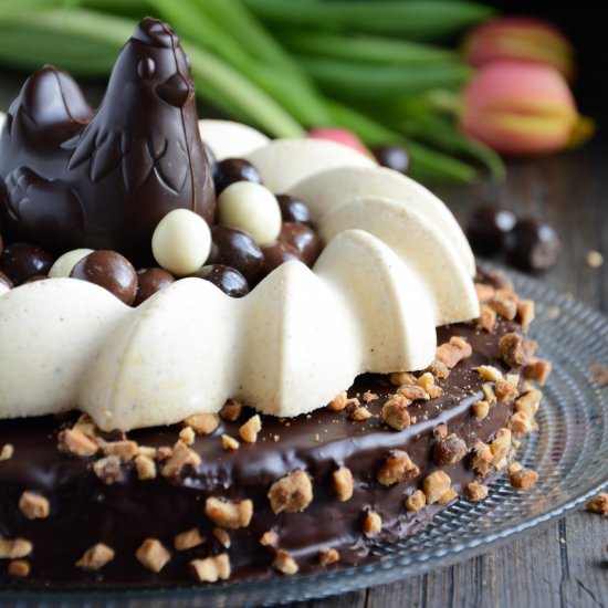 Easter cake, chocolate praline - Recipe photo by Chic_Chic_Chocolat