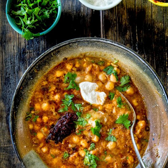Tunisian-Inspired Chickpea - Recipe photo by wild greens